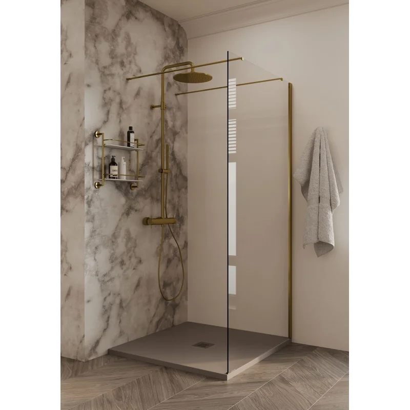 Душевая перегородка Allen Brau Infinity 2 120 3.21044.BA.T серебро браш