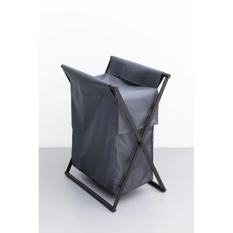 Корзина для белья Allen Brau Priority черный/серый