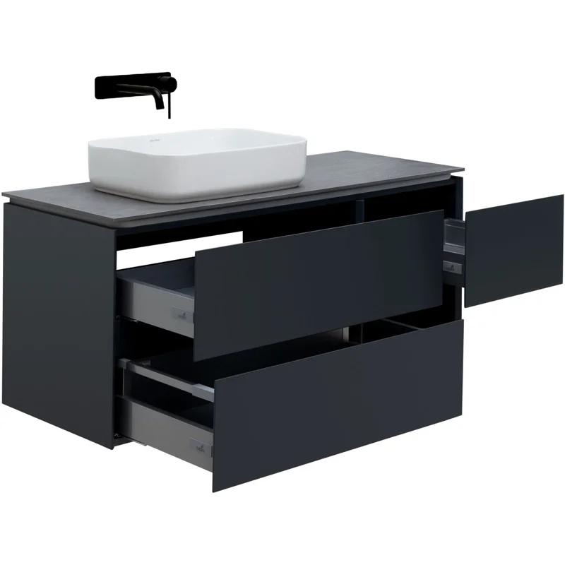 Тумба под раковину Allen Brau Infinity 120 1.21005.AM L антрацит матовый