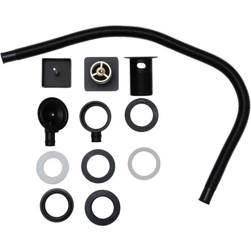 Слив-перелив для ванны Allen Brau Infinity 5.21028-31 черный матовый