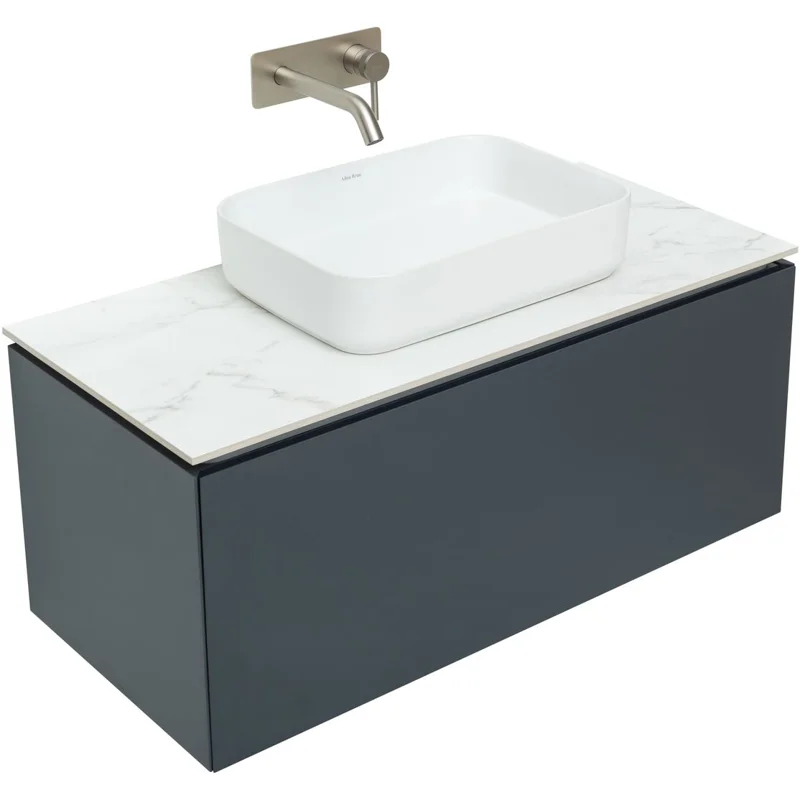 Тумба под раковину Allen Brau Infinity 100 1.21004.AM антрацит матовый