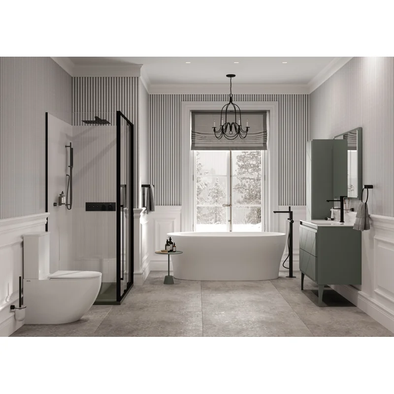 Ванна из искусственного камня Allen Brau Solid Stone Krion Neo 170x80 2.35001.21