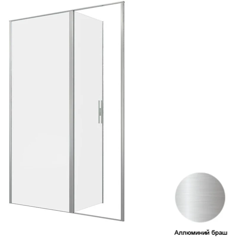 Душевая дверь Allen Brau Priority 140 3.31035.BA серебро браш