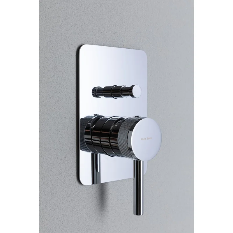 Смеситель для душа Allen Brau Priority X2 5.31011-00 (с внутренней частью, 2 выхода) хром