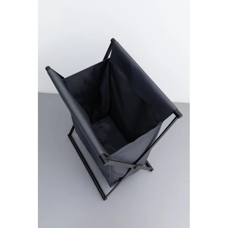 Корзина для белья Allen Brau Priority черный/серый