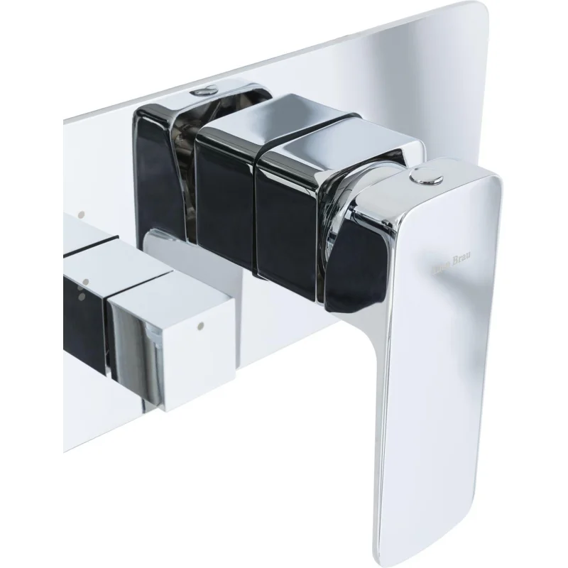 Смеситель для душа Allen Brau Infinity 5.21011-00 (с внутренней частью, 2 хода) хром