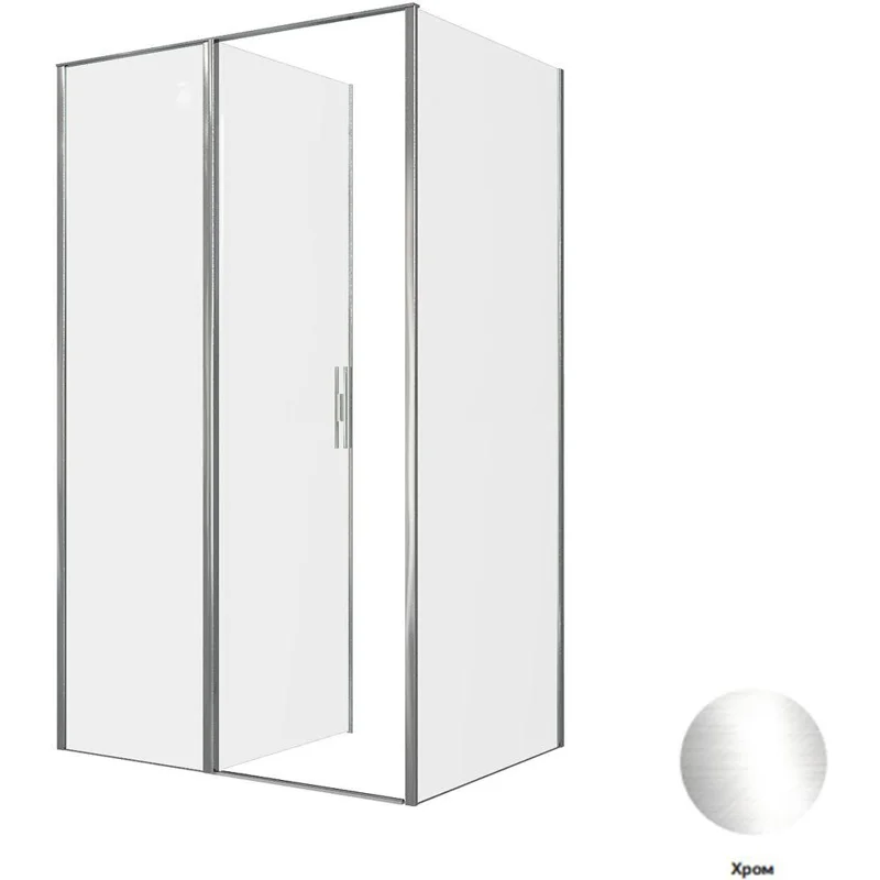 Душевой уголок Allen Brau Priority 120x90 3.31031.00 + 3.31043.00 хром