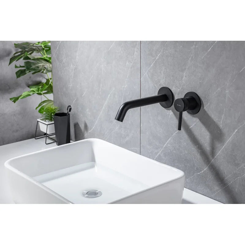 Смеситель для раковины Allen Brau Priority 5.31030-31 (с внутренней частью) черный матовый