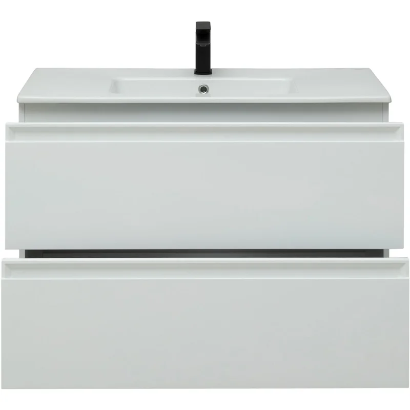 Тумба под раковину Allen Brau Eclipse 100 1.E1003.WM белый матовый