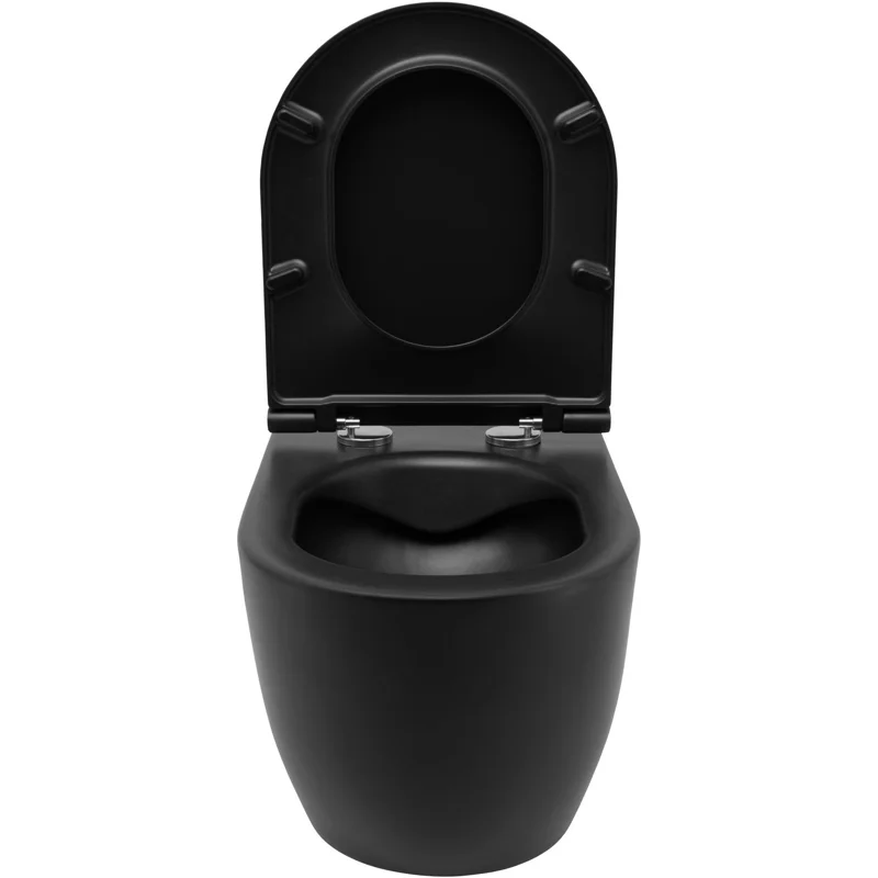 Чаша приставного унитаза Allen Brau Reality 4.32004.31 черный матовый