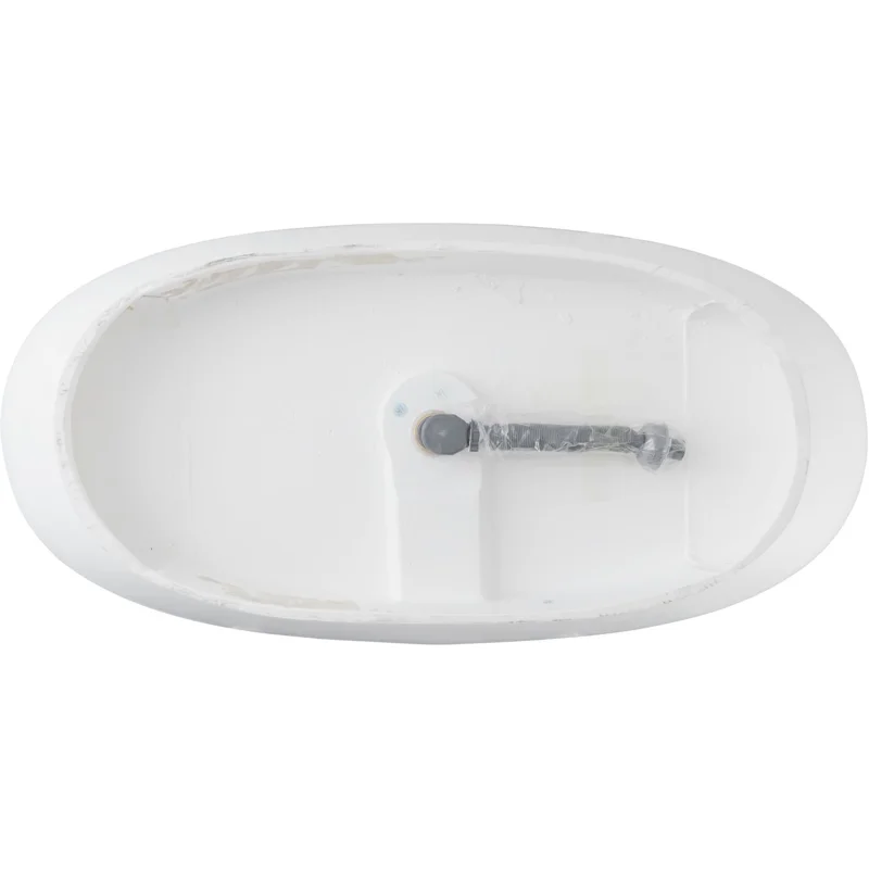 Ванна из искусственного камня Allen Brau Solid Stone Krion Oval 170x80 2.35003.21