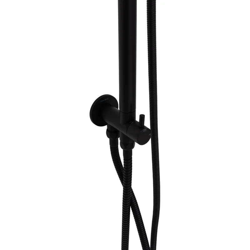 Душевая стойка Allen Brau Priority 5.31031-31 черный матовый