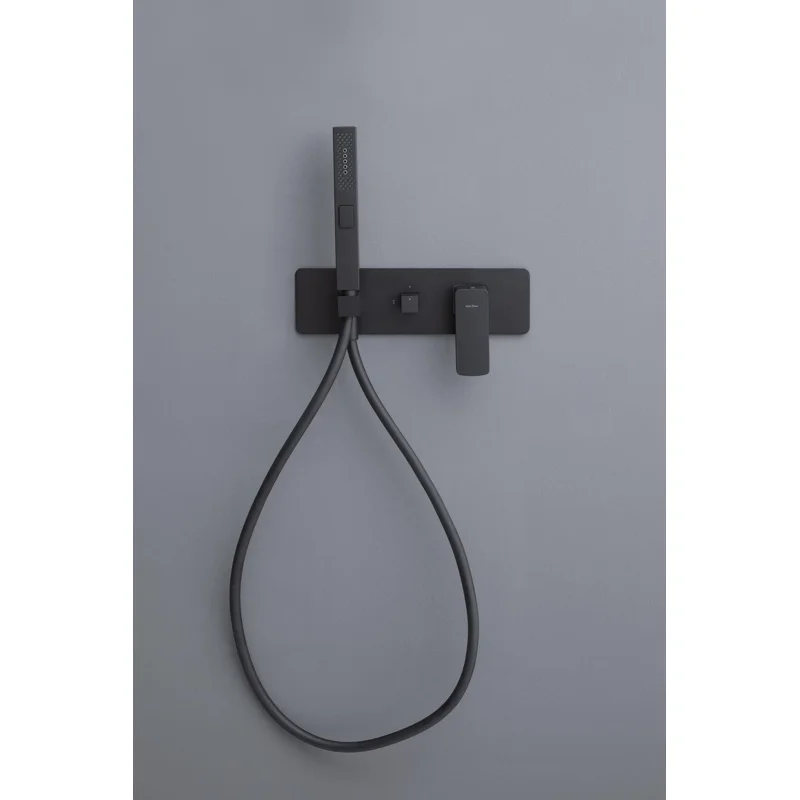 Смеситель для душа Allen Brau Infinity 5.21011-31 (с внутренней частью, 2 хода) черный матовый