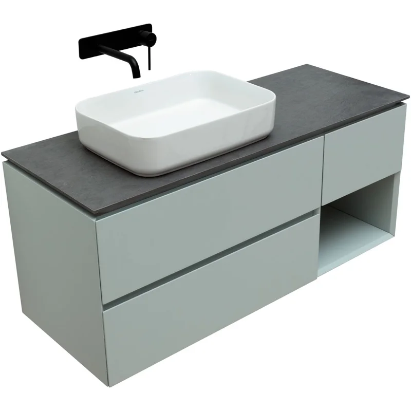 Тумба под раковину Allen Brau Infinity 120 1.21005.PWM L папирус матовый