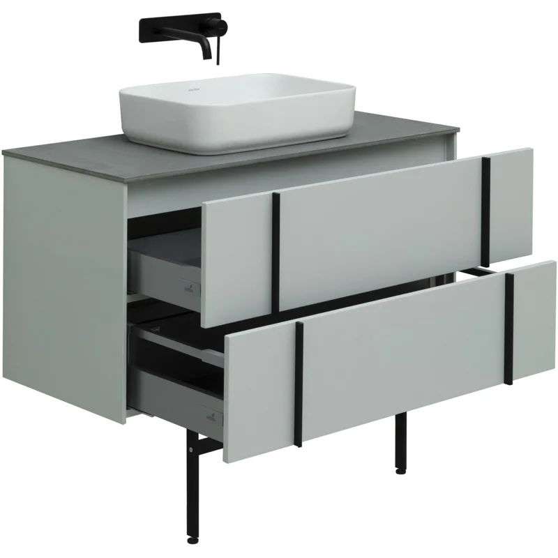 Тумба под раковину Allen Brau Reality 100 1.32007.PWM папирус матовый