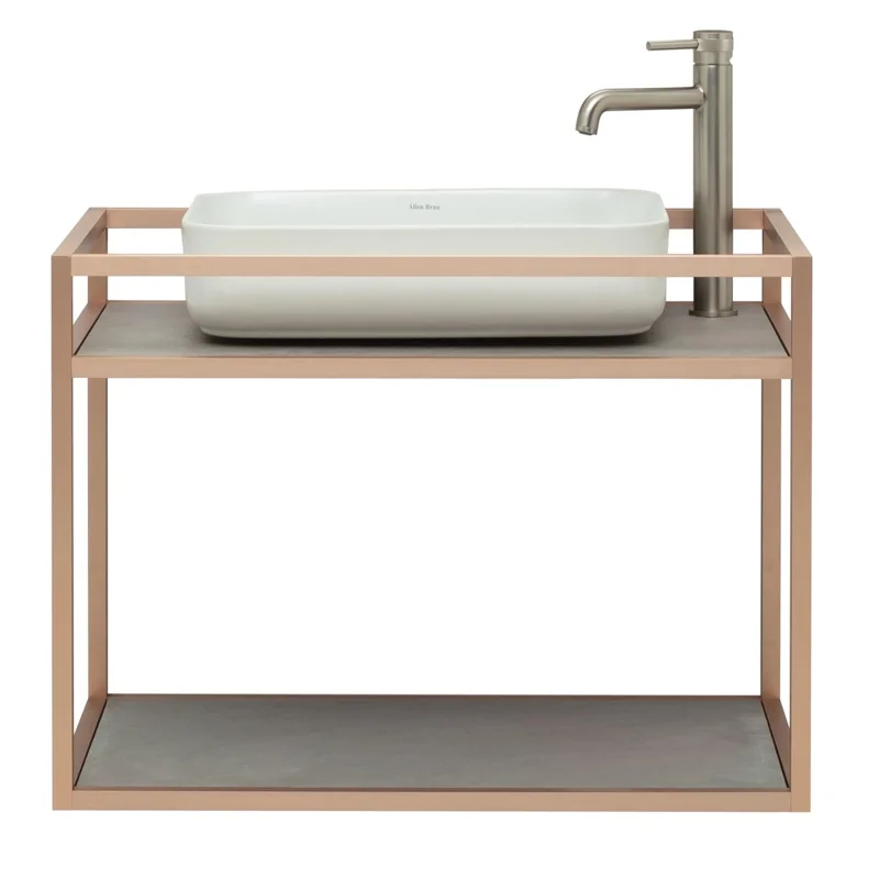 Консоль под раковину Allen Brau Liberty 75 1.33001.60 медь браш