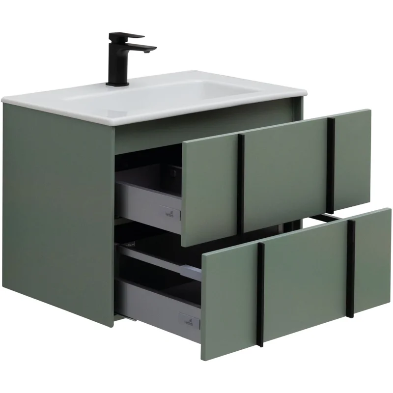 Тумба под раковину Allen Brau Reality 70 1.32004.CGM олива матовый