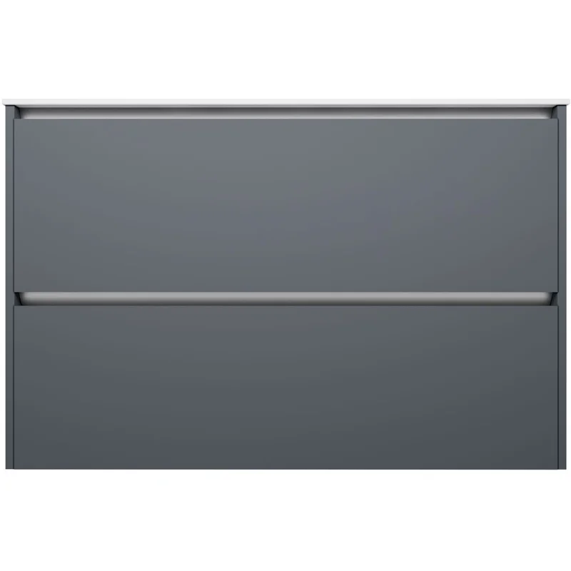 Тумба под раковину Allen Brau Activity 100 1.34014.BGM синий матовый/олива браш