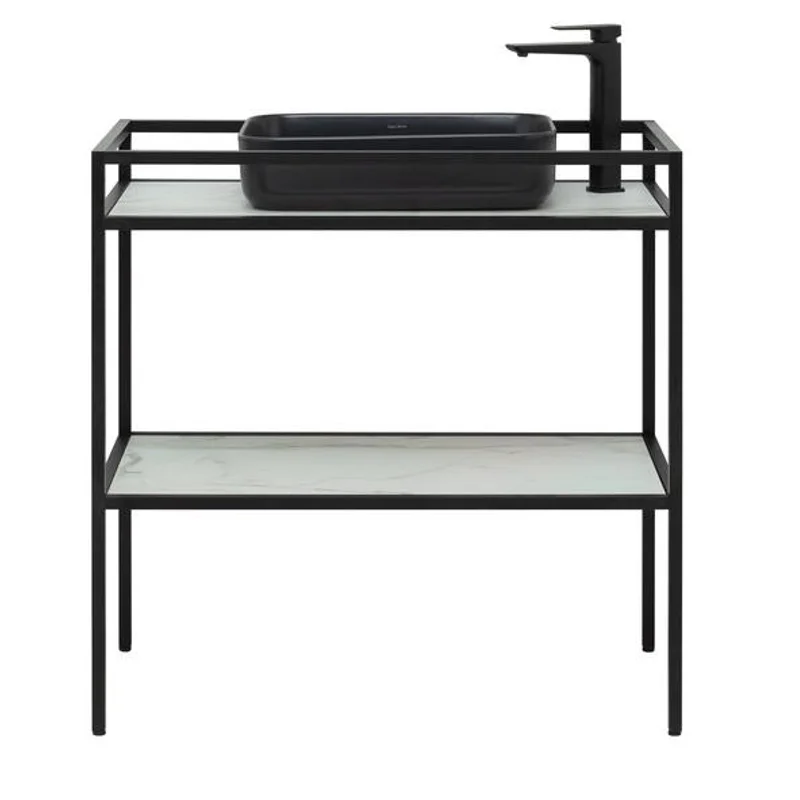 Консоль под раковину Allen Brau Liberty 90 1.33004.BB черный браш