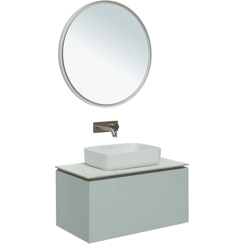 Тумба под раковину Allen Brau Infinity 85 1.21002.PWM папирус матовый