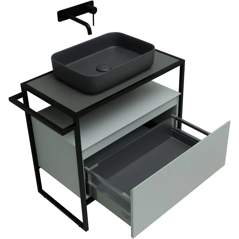 Тумба под раковину Allen Brau Priority 80 1.31002.PWM папирус матовый