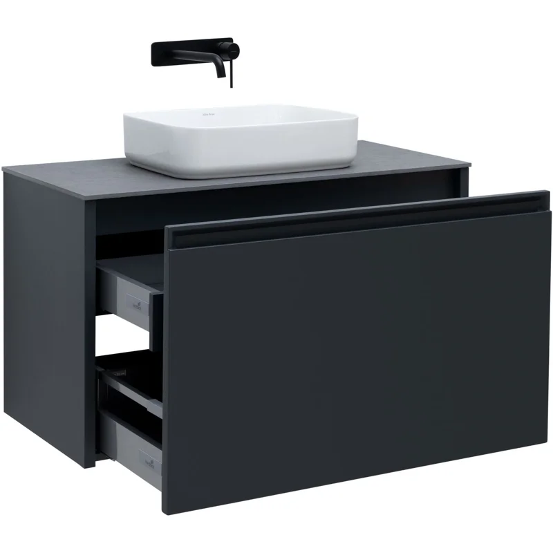 Тумба под раковину Allen Brau Fantasy 100 1.11004.AM антрацит матовый