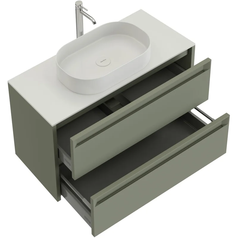 Тумба под раковину Allen Brau Fantasy 120 1.11005.CGM 2.0 олива матовый