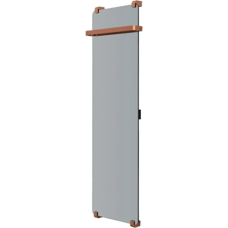 Полотенцесушитель электрический Allen Brau Infinity 140x44 с рейлингом и креплением, серебро браш Полотенцесушитель электрический Allen Brau Infinity 140x44 с рейлингом и креплением, серебро браш