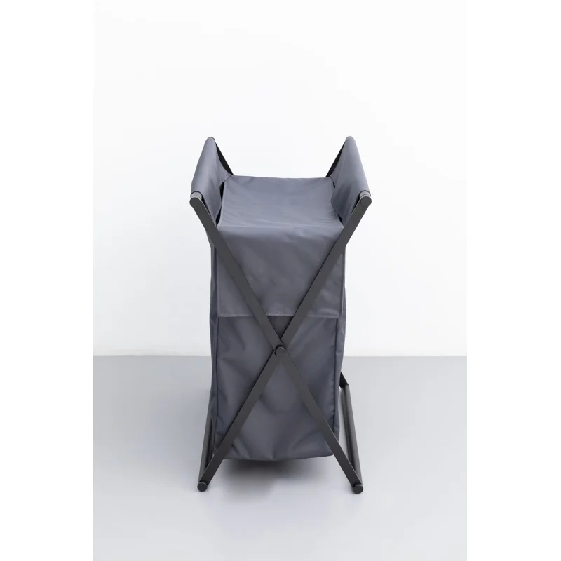 Корзина для белья Allen Brau Priority черный/серый