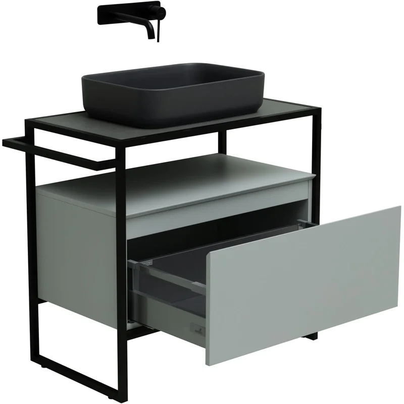 Тумба под раковину Allen Brau Priority 80 1.31002.PWM папирус матовый