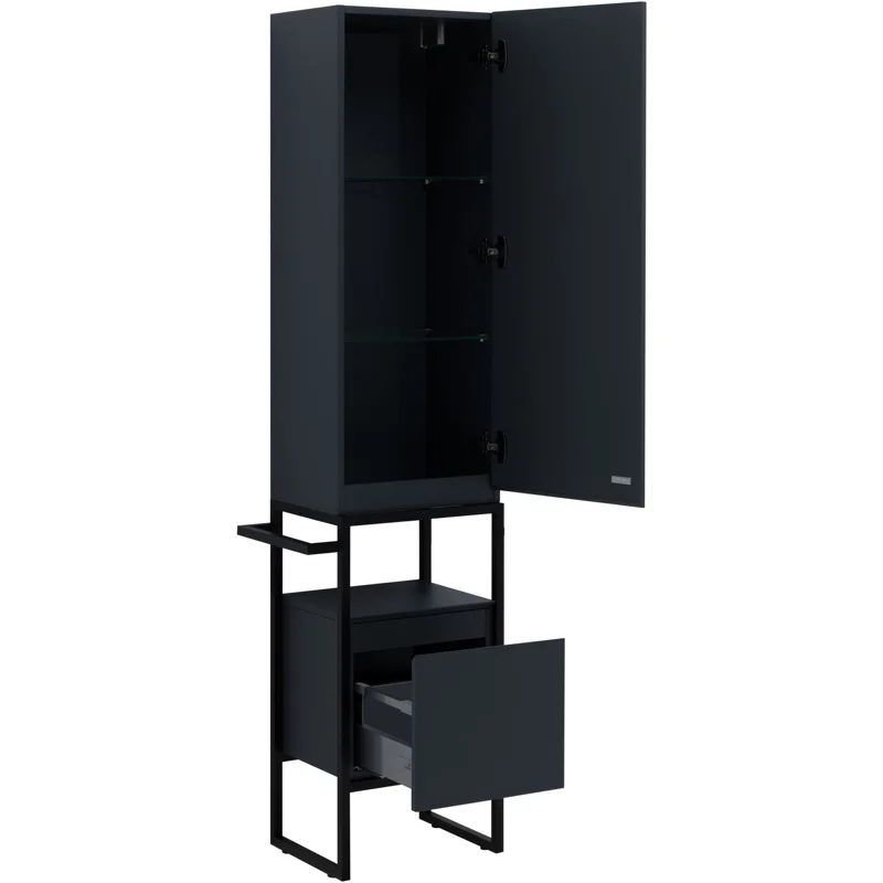 Шкаф-пенал Allen Brau Priority 40 1.31005.AM R антрацит матовый