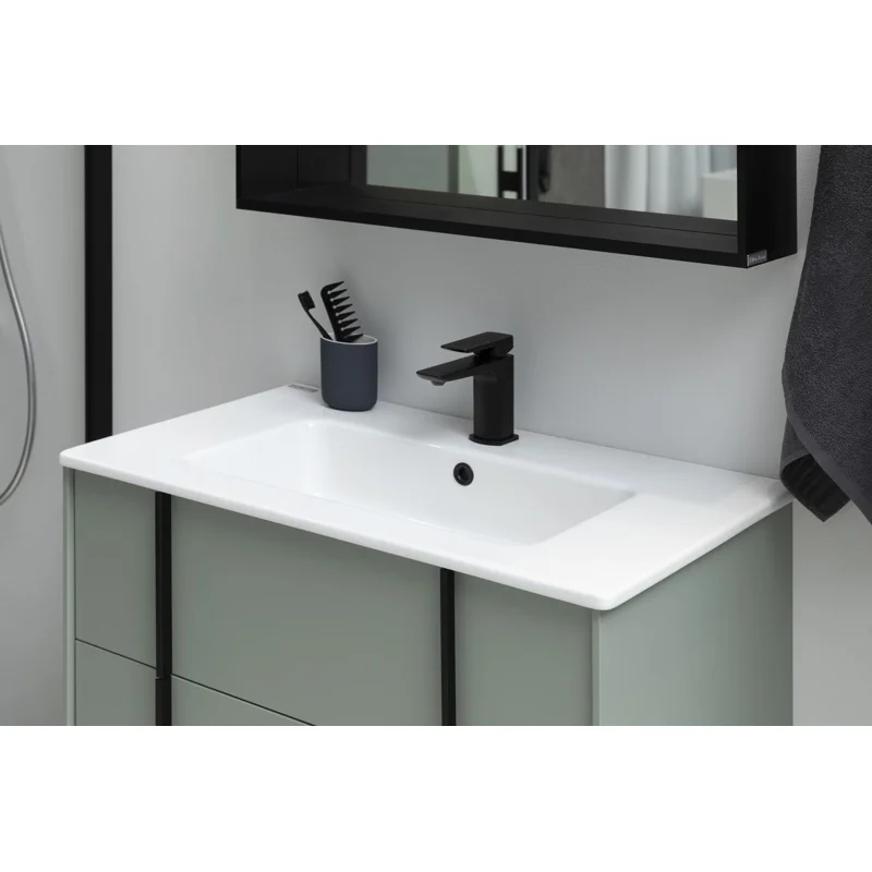 Тумба под раковину Allen Brau Reality 100 1.32007.CGM олива матовый