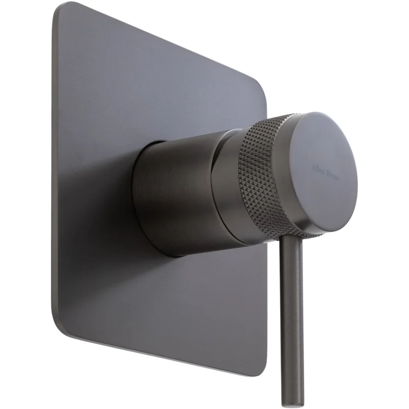 Смеситель для душа Allen Brau Priority 5.31012-MG (с внутренней частью, 1 выход) графит браш