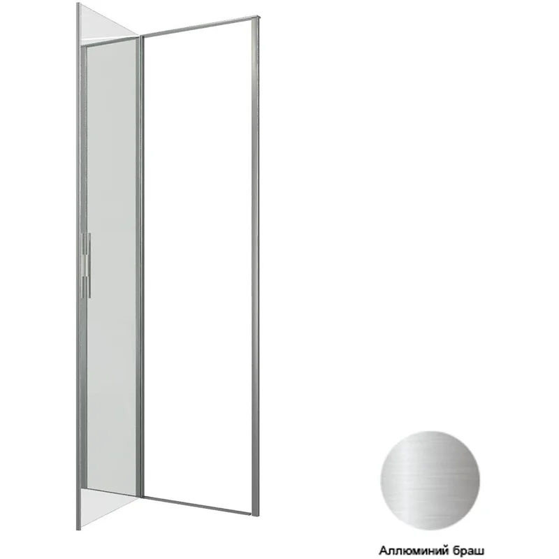 Душевая дверь Allen Brau Priority 90 3.31026.BA серебро браш