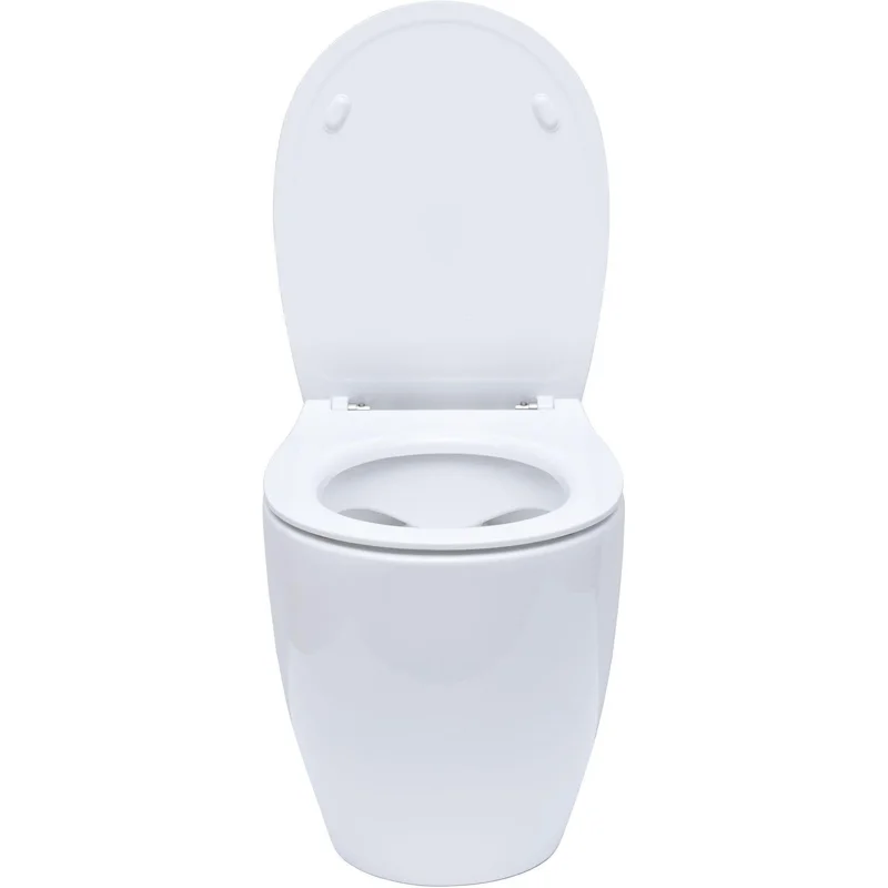 Чаша приставного унитаза Allen Brau Fantasy 4.11007.20 белый глянец