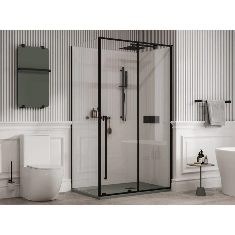 Верхний душ Allen Brau Infinity 5.21A19-31 черный матовый