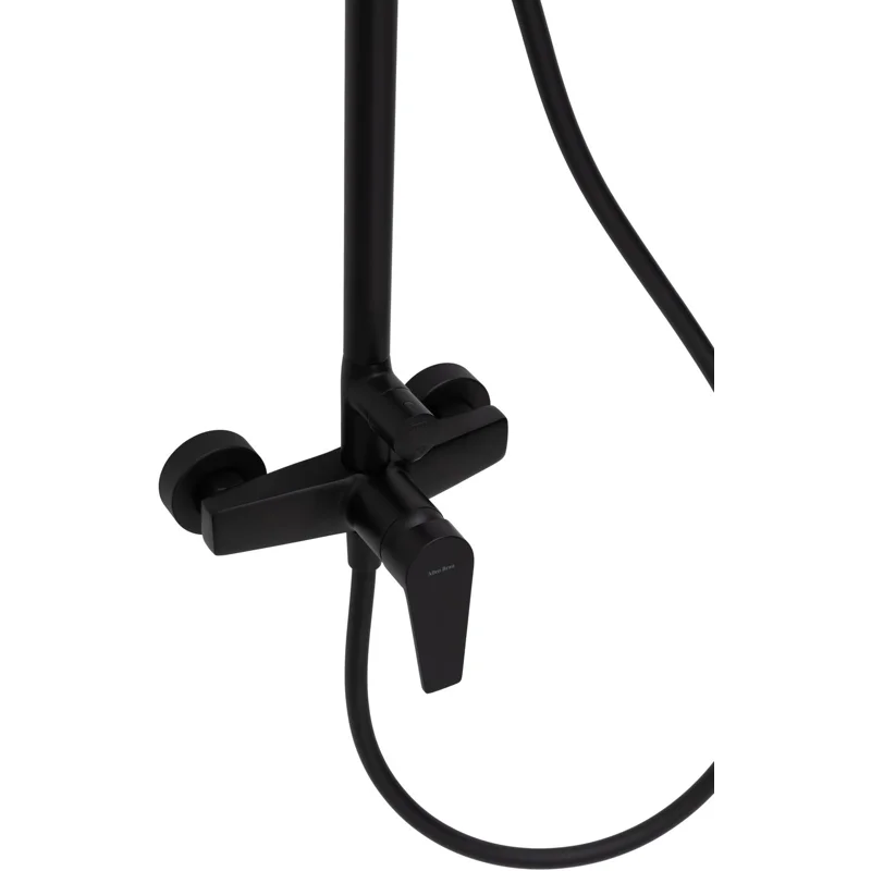 Душевая стойка Allen Brau Eclipse 5.E1006-31 черный матовый