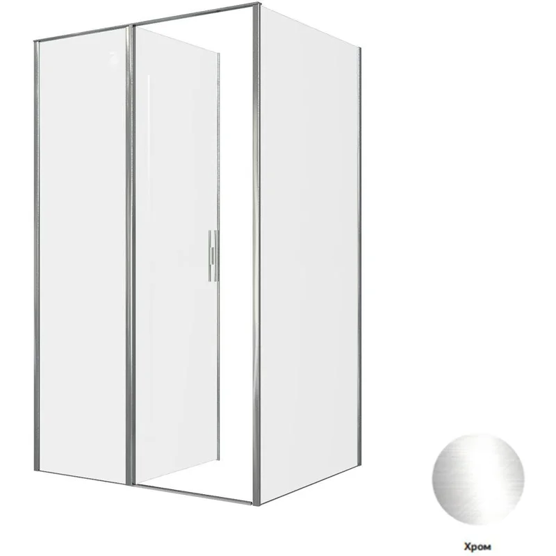 Душевой уголок Allen Brau Priority 120x90 3.31007.00 + 3.31016.00 хром