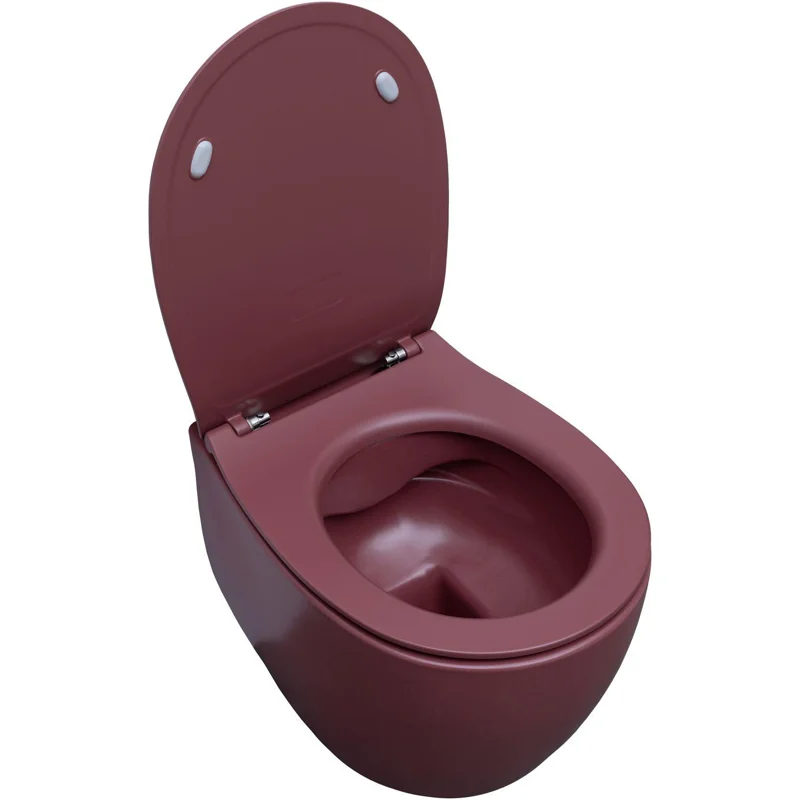 Чаша подвесного унитаза Allen Brau Fantasy 4.11004.BD бордо