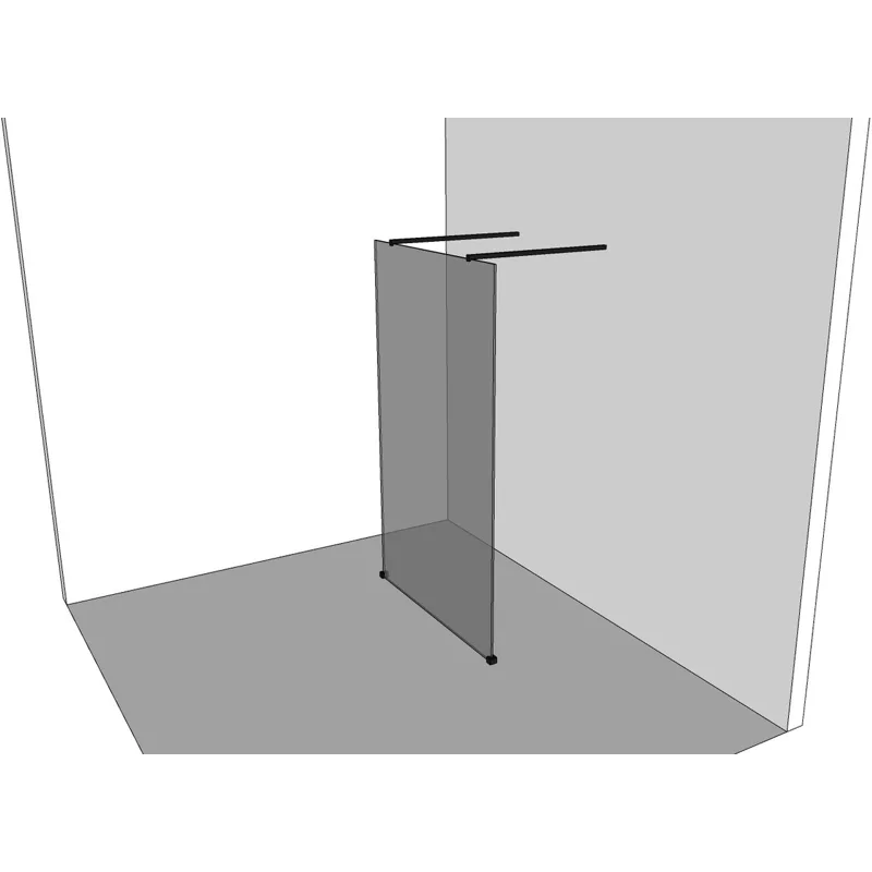 Душевая перегородка Allen Brau Infinity 2 140 3.21053.60 медь браш