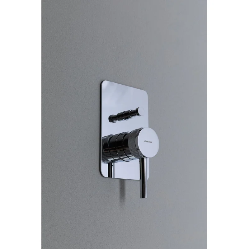 Смеситель для душа Allen Brau Priority X2 5.31011-00 (с внутренней частью, 2 выхода) хром