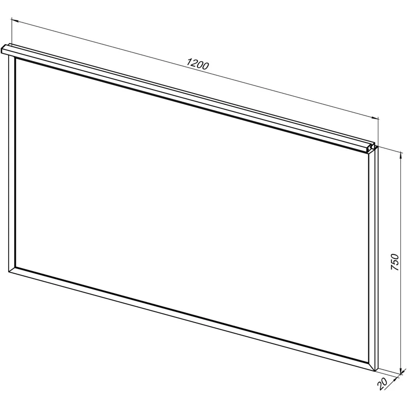 Зеркало Allen Brau Priority 120 1.31018.BB черный браш