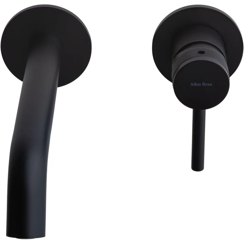 Смеситель для раковины Allen Brau Priority 5.31030-31 (с внутренней частью) черный матовый