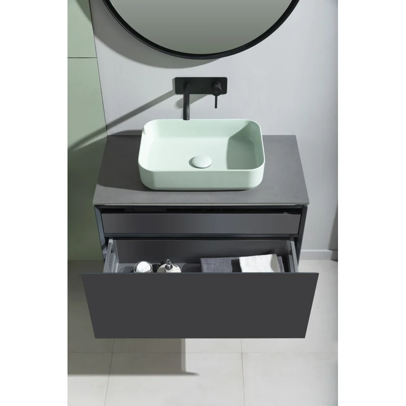 Тумба под раковину Allen Brau Infinity 85 1.21002.AM антрацит матовый