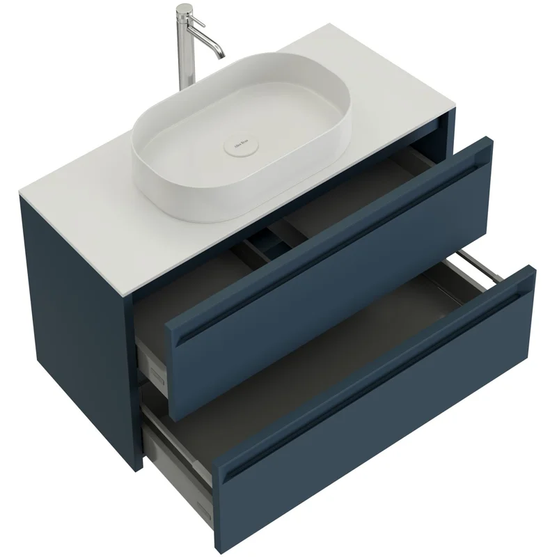 Тумба под раковину Allen Brau Fantasy 80 1.11001.BGM 2.0 синий матовый