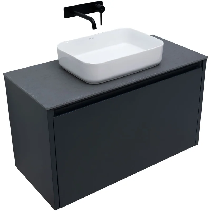 Тумба под раковину Allen Brau Fantasy 100 1.11004.AM антрацит матовый