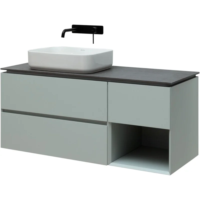 Тумба под раковину Allen Brau Infinity 120 1.21005.PWM L папирус матовый