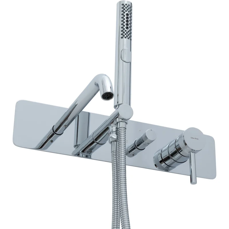 Смеситель для ванны Allen Brau Priority 5.31A05-00 (с внутренней частью) хром