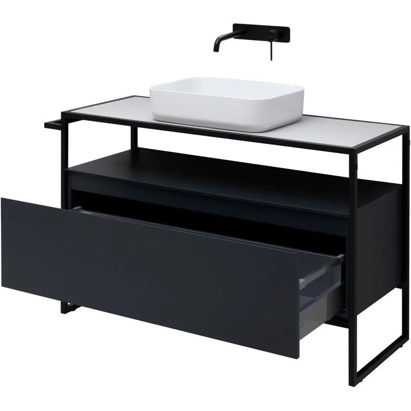 Тумба под раковину Allen Brau Priority 120 1.31004.AM антрацит матовый