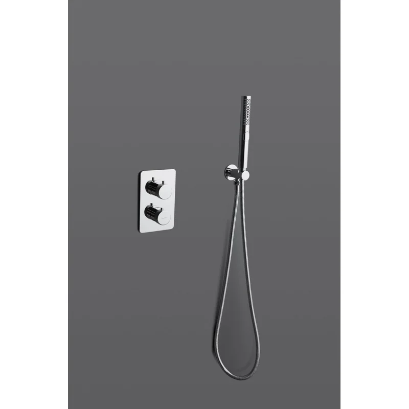 Душевой комплект Allen Brau Priority 5.31013-00 (с внутренней частью, 2 выхода) хром